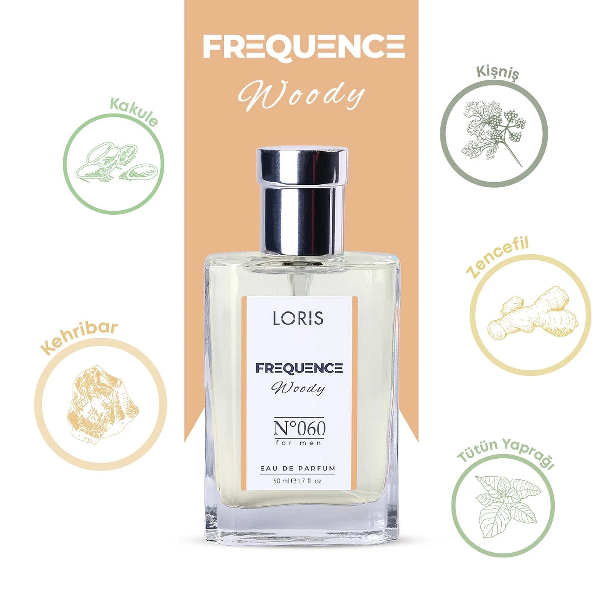 LORIS FREQUENCE Eau de Parfum for Men - 60