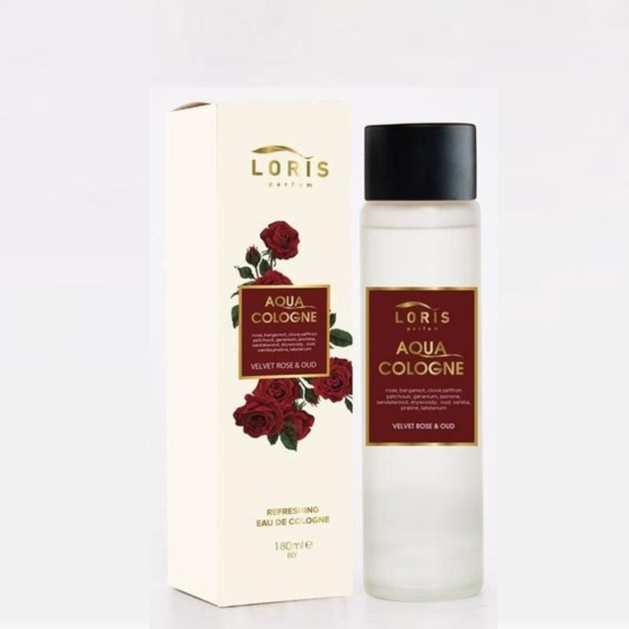 LORIS Aqua Cologne - Rose & Oud - Lorismaroc