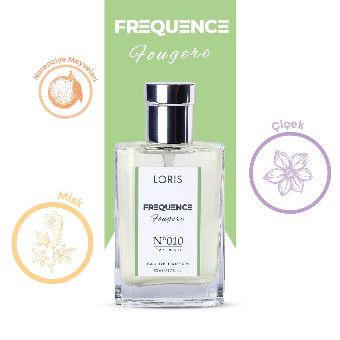 LORIS FREQUENCE Eau de Parfum for Men - 10 - Lorismaroc