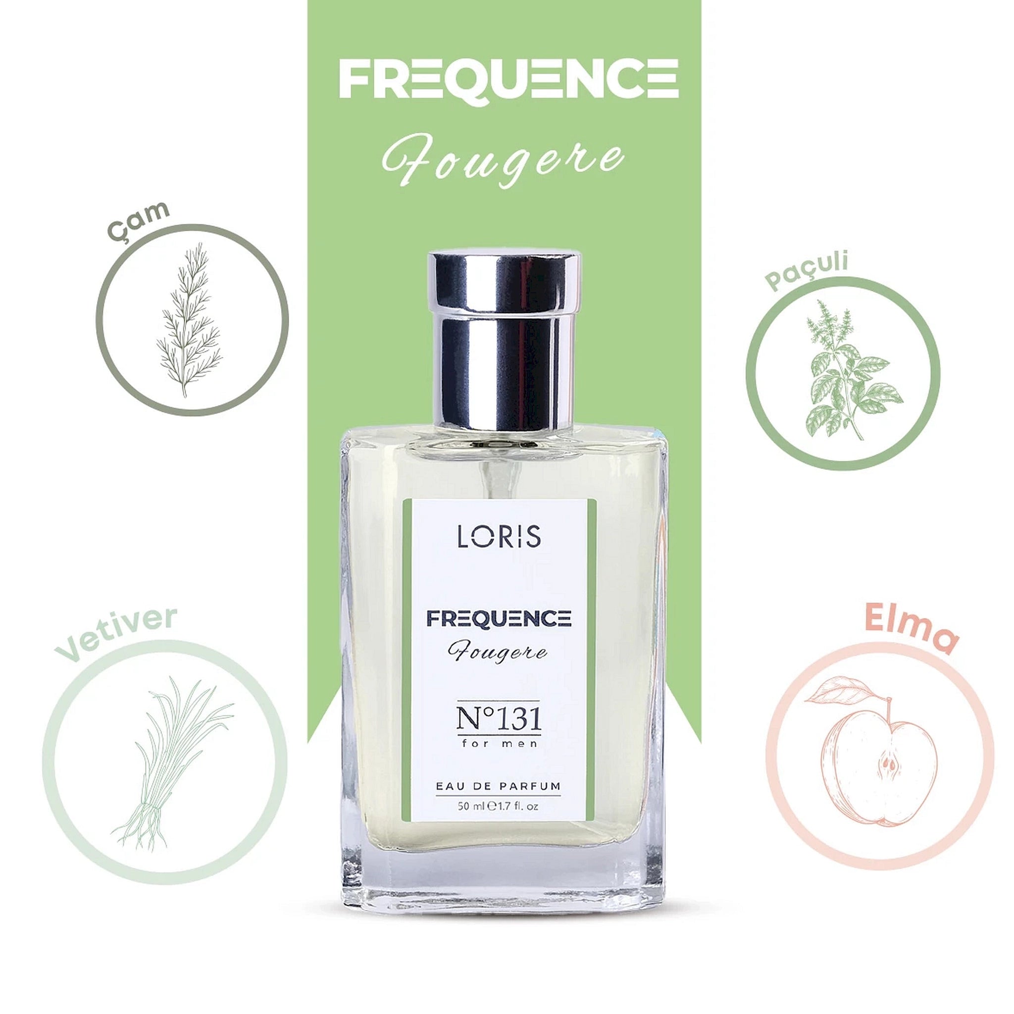 LORIS FREQUENCE Eau de Parfum for Men - 131 - Lorismaroc