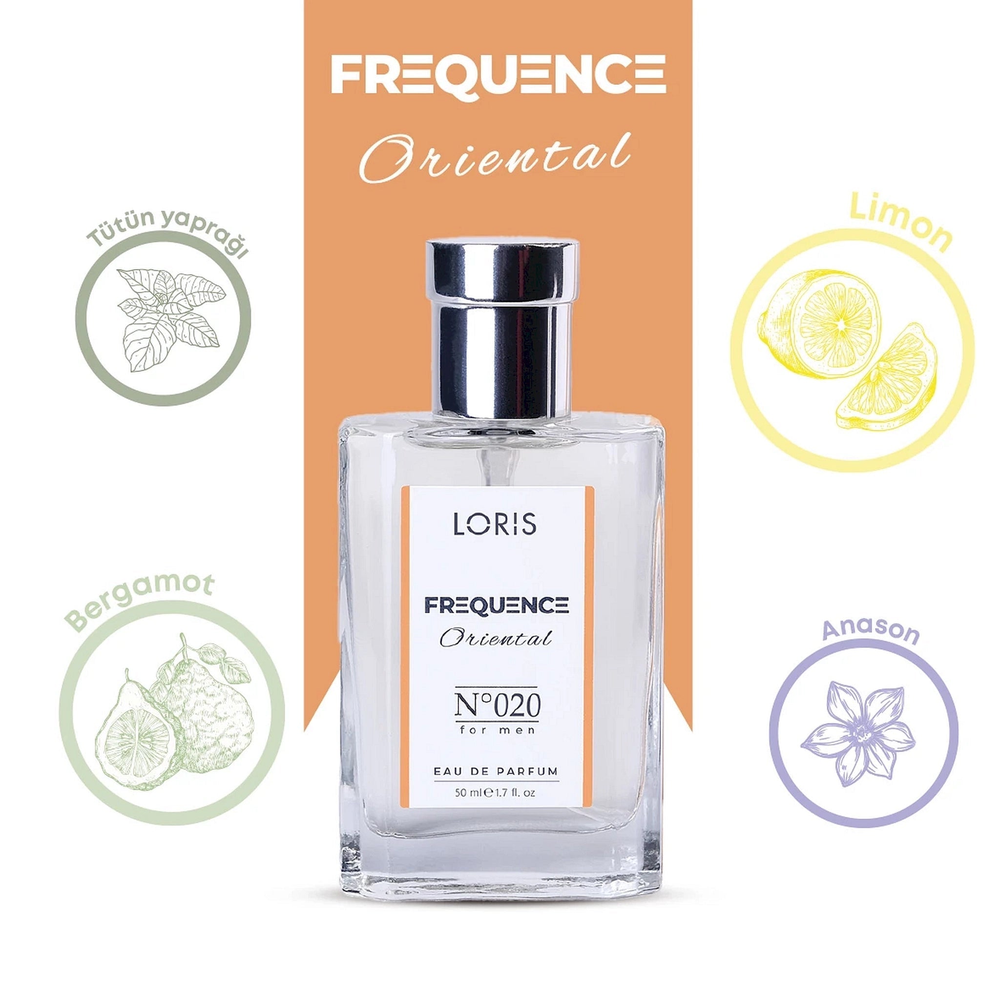 LORIS FREQUENCE Eau de Parfum for Men - 20 - Lorismaroc