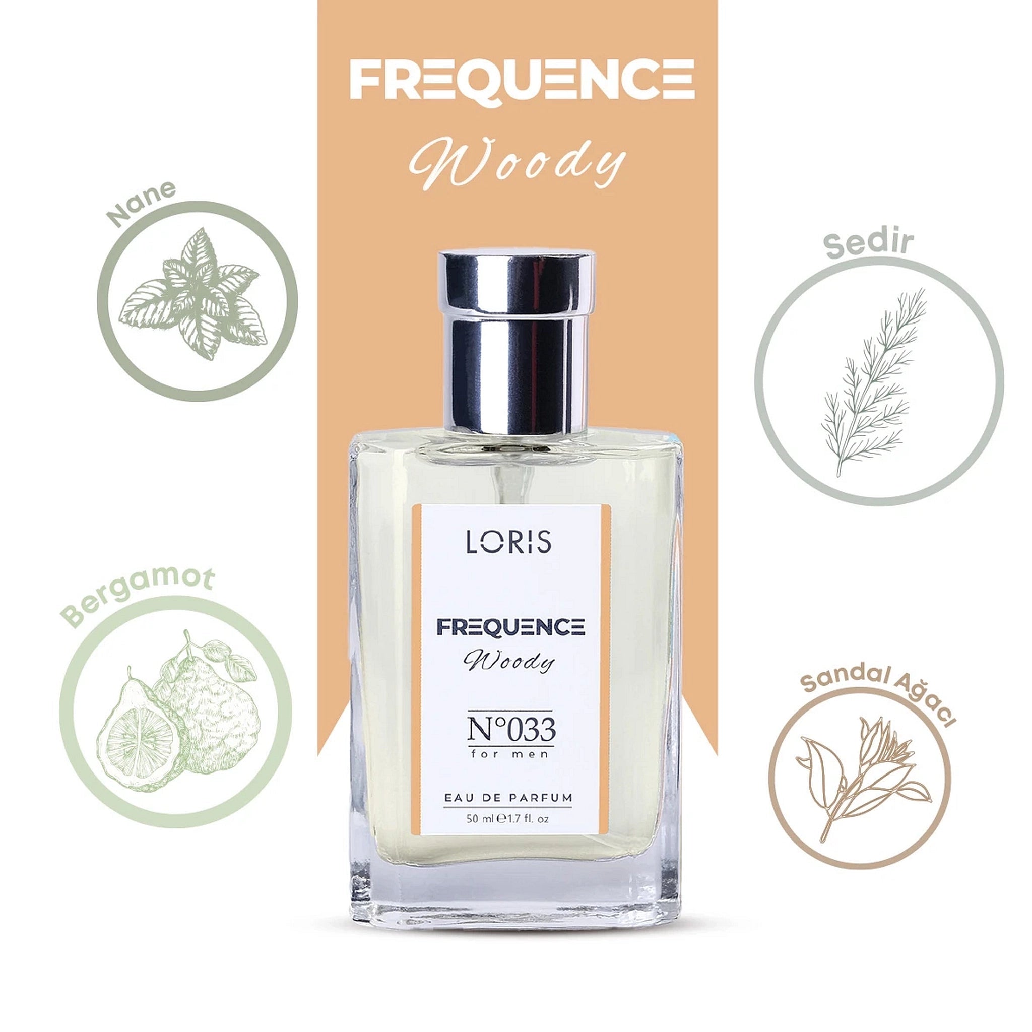 LORIS FREQUENCE Eau de Parfum for Men - 33 - Lorismaroc