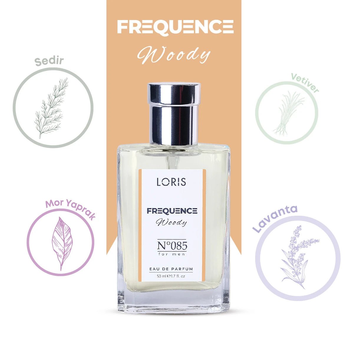 LORIS FREQUENCE Eau de Parfum for Men - 85 - Lorismaroc