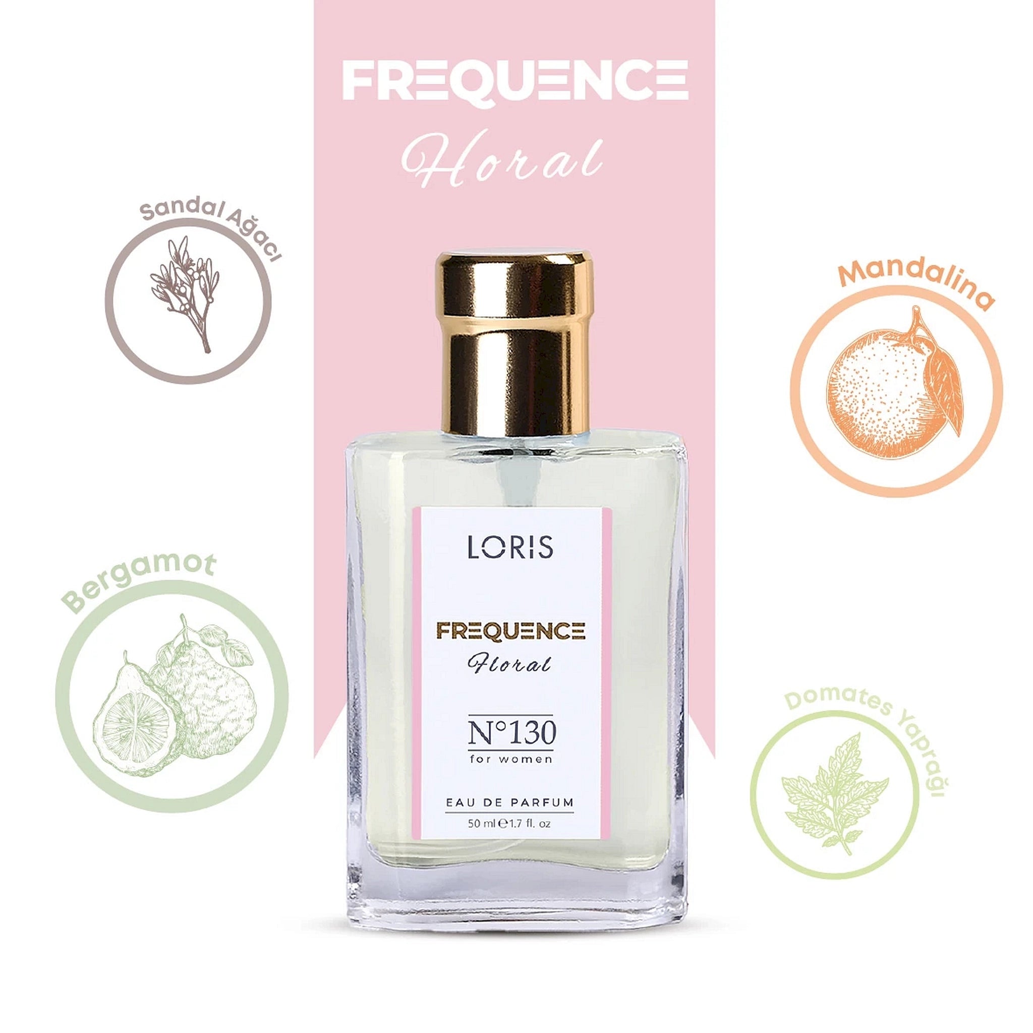 LORIS FREQUENCE Eau de Parfum for Women - 130 - Lorismaroc