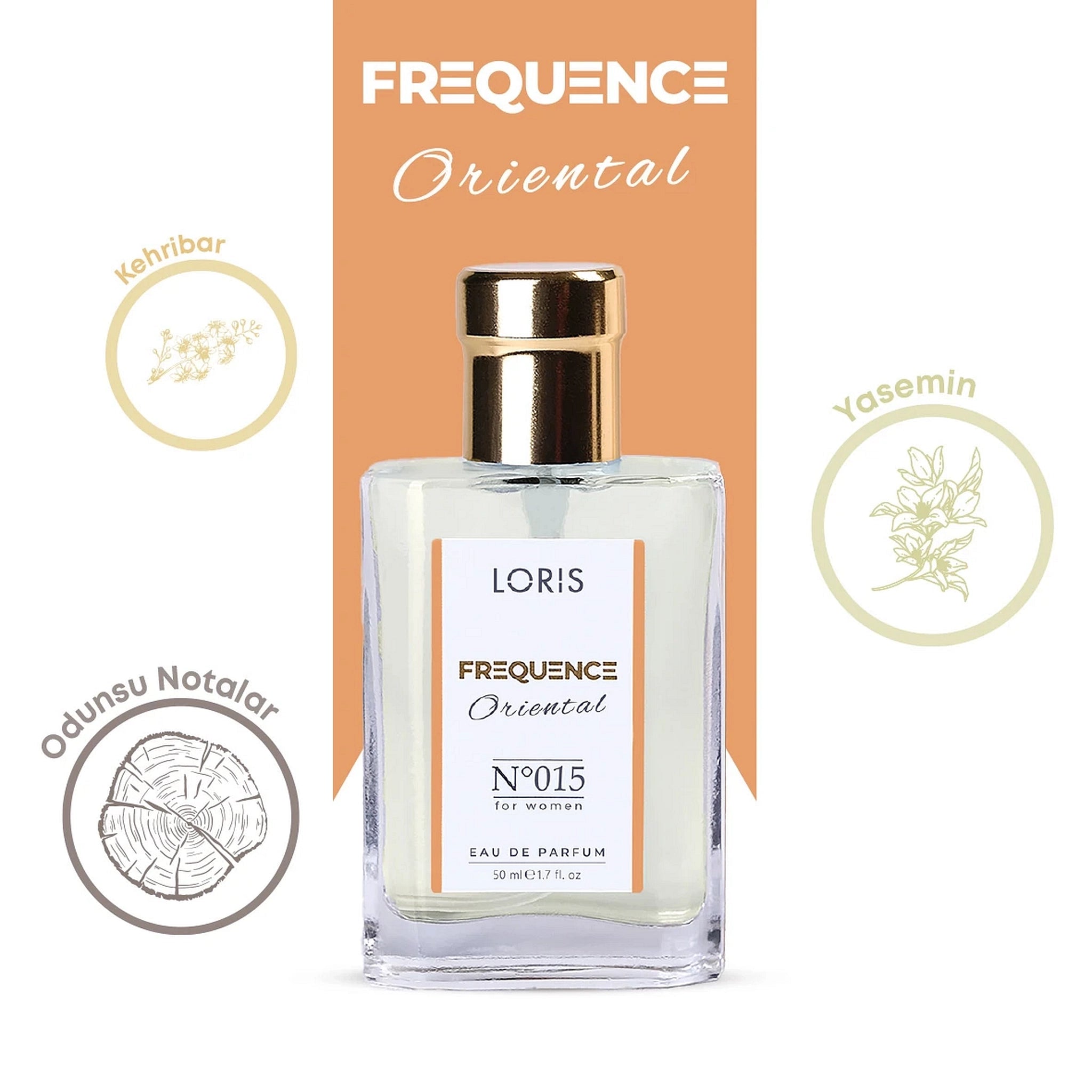 LORIS FREQUENCE Eau de Parfum for Women - 15 - Lorismaroc