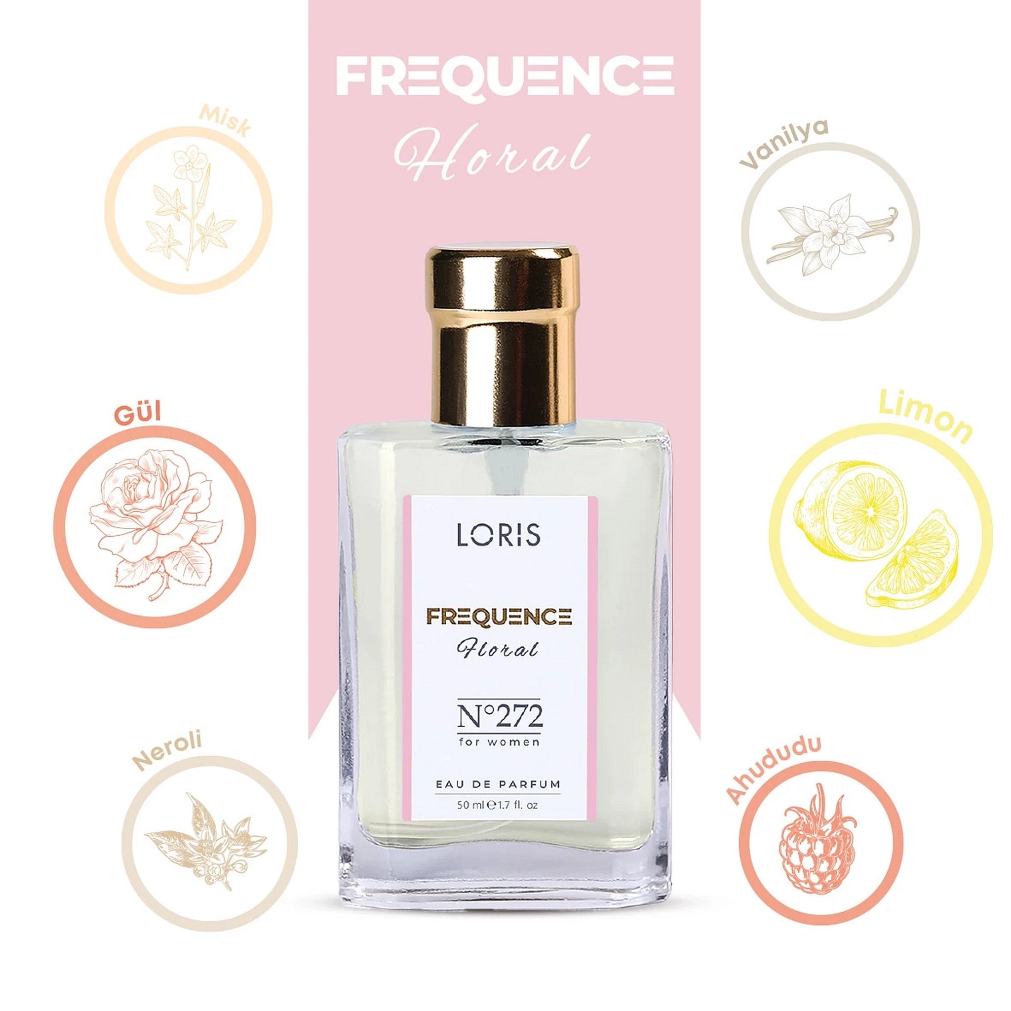 LORIS FREQUENCE Eau de Parfum for Women - 272 - Lorismaroc