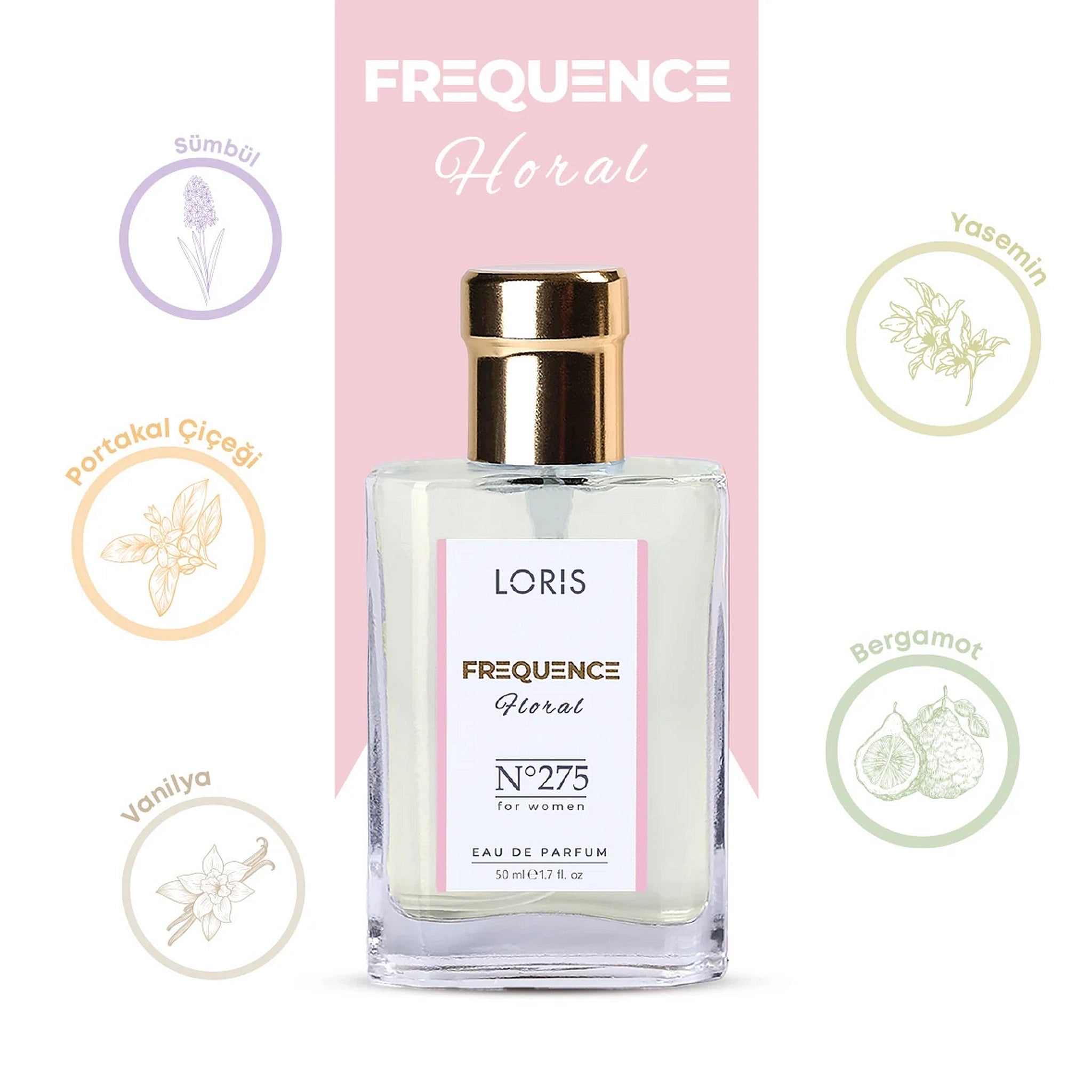 LORIS FREQUENCE Eau de Parfum for Women - 275 - Lorismaroc