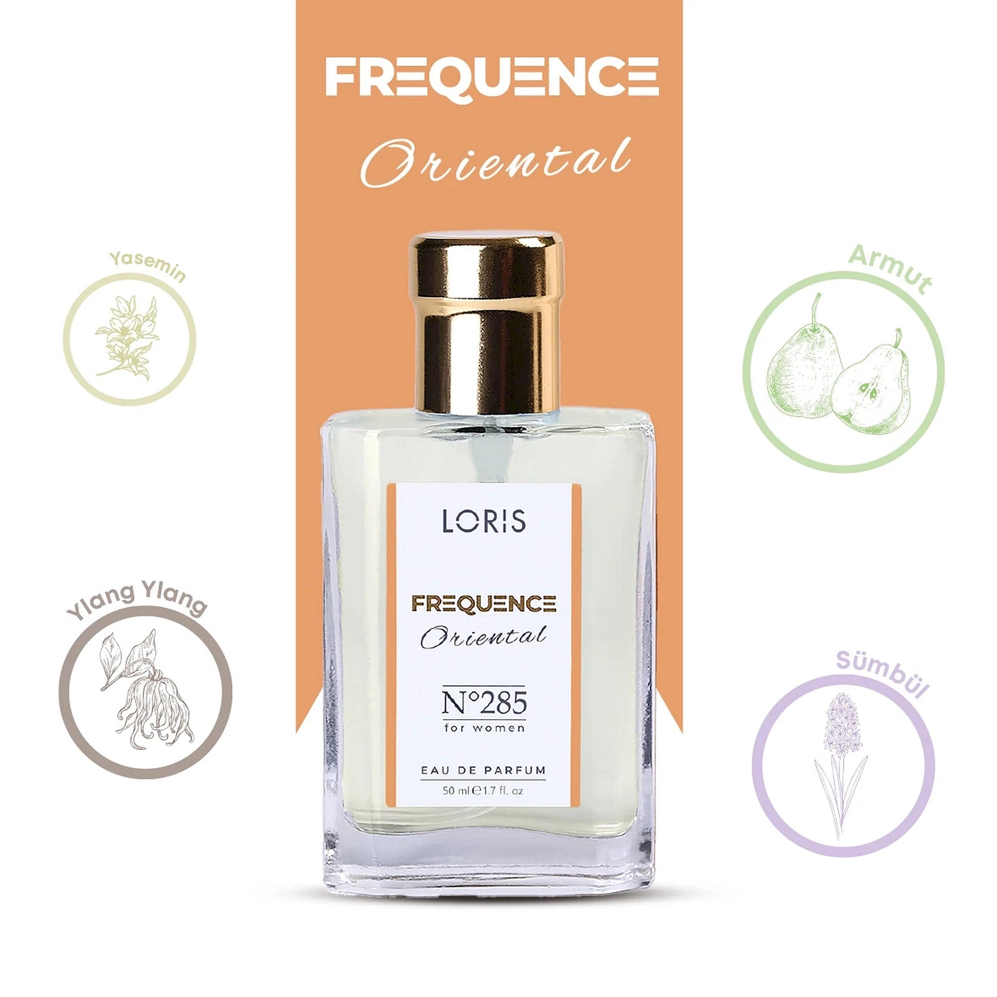LORIS FREQUENCE Eau de Parfum for Women - 285 - Lorismaroc