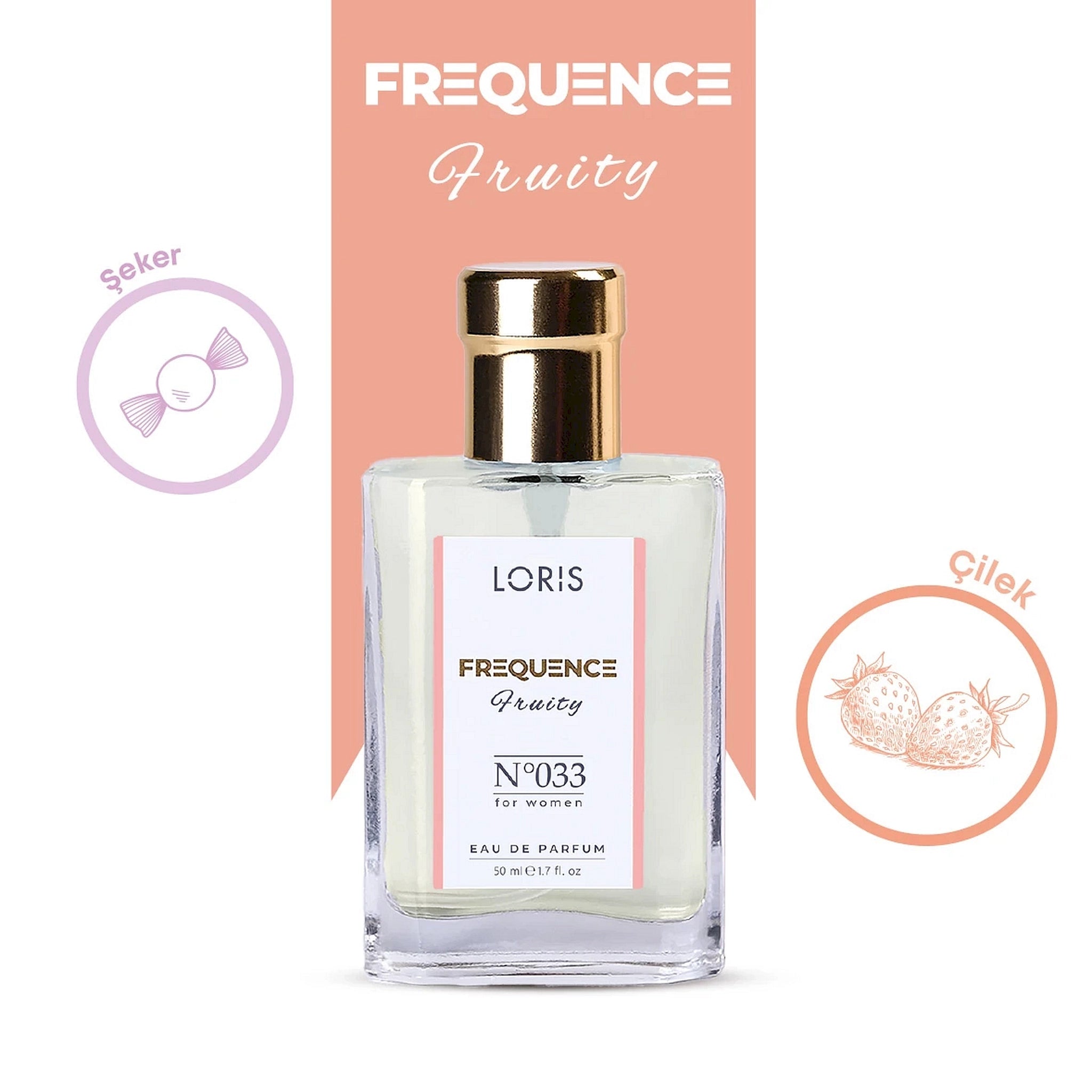 LORIS FREQUENCE Eau de Parfum for Women - 33 - Lorismaroc