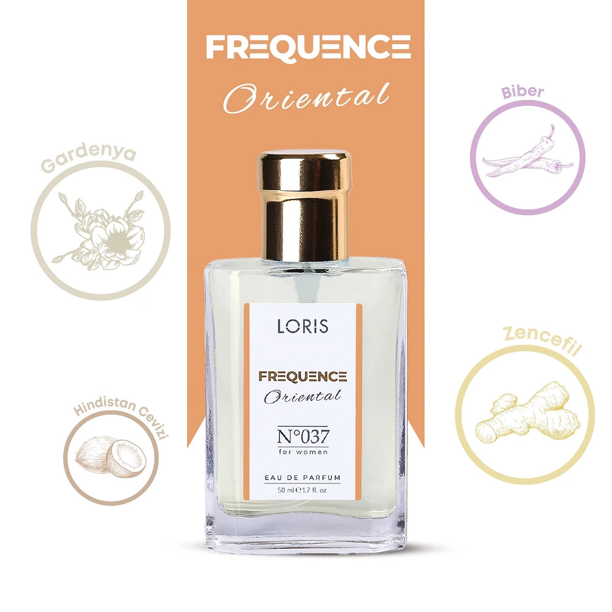 LORIS FREQUENCE Eau de Parfum for Women - 37 - Lorismaroc