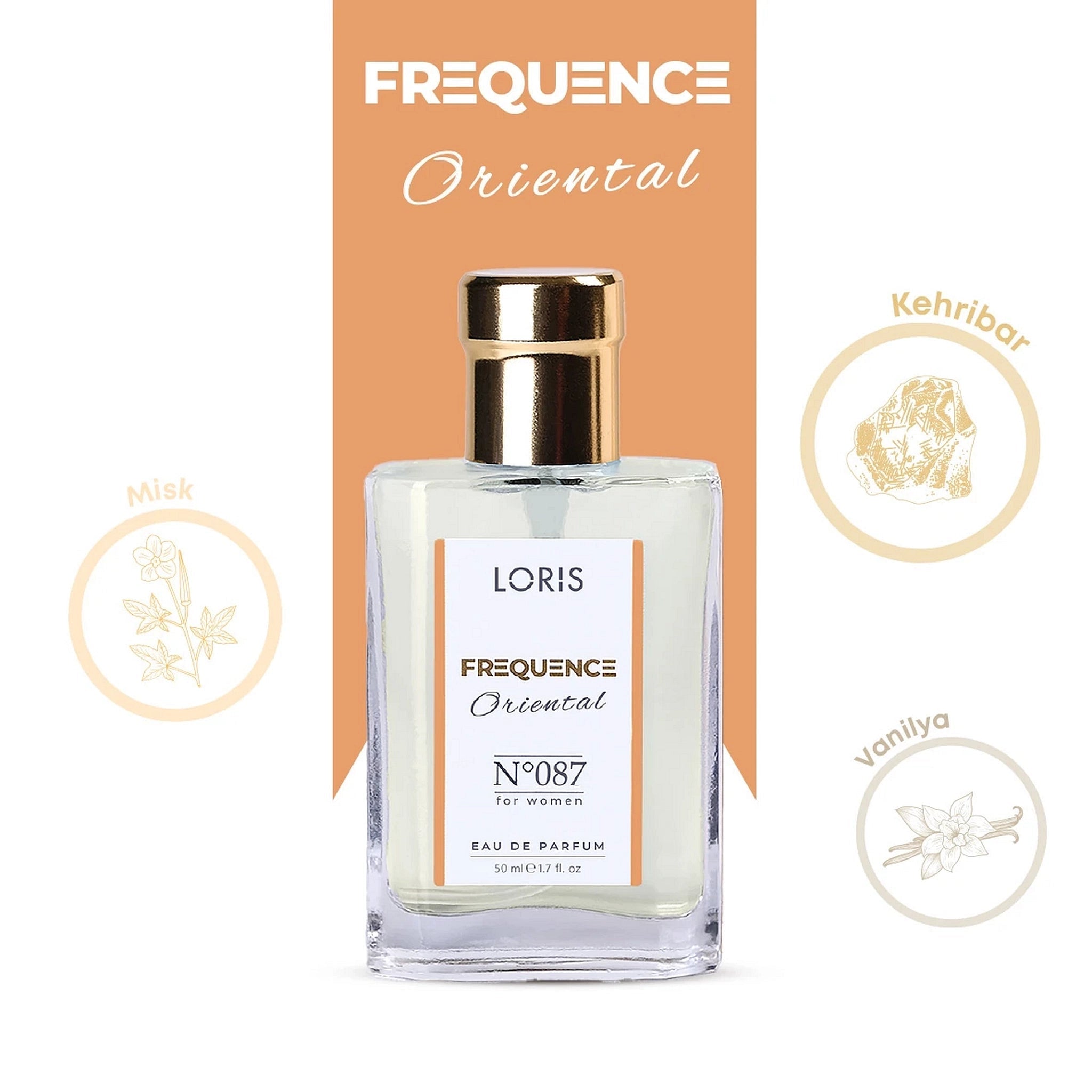 LORIS FREQUENCE Eau de Parfum for Women - 87 - Lorismaroc