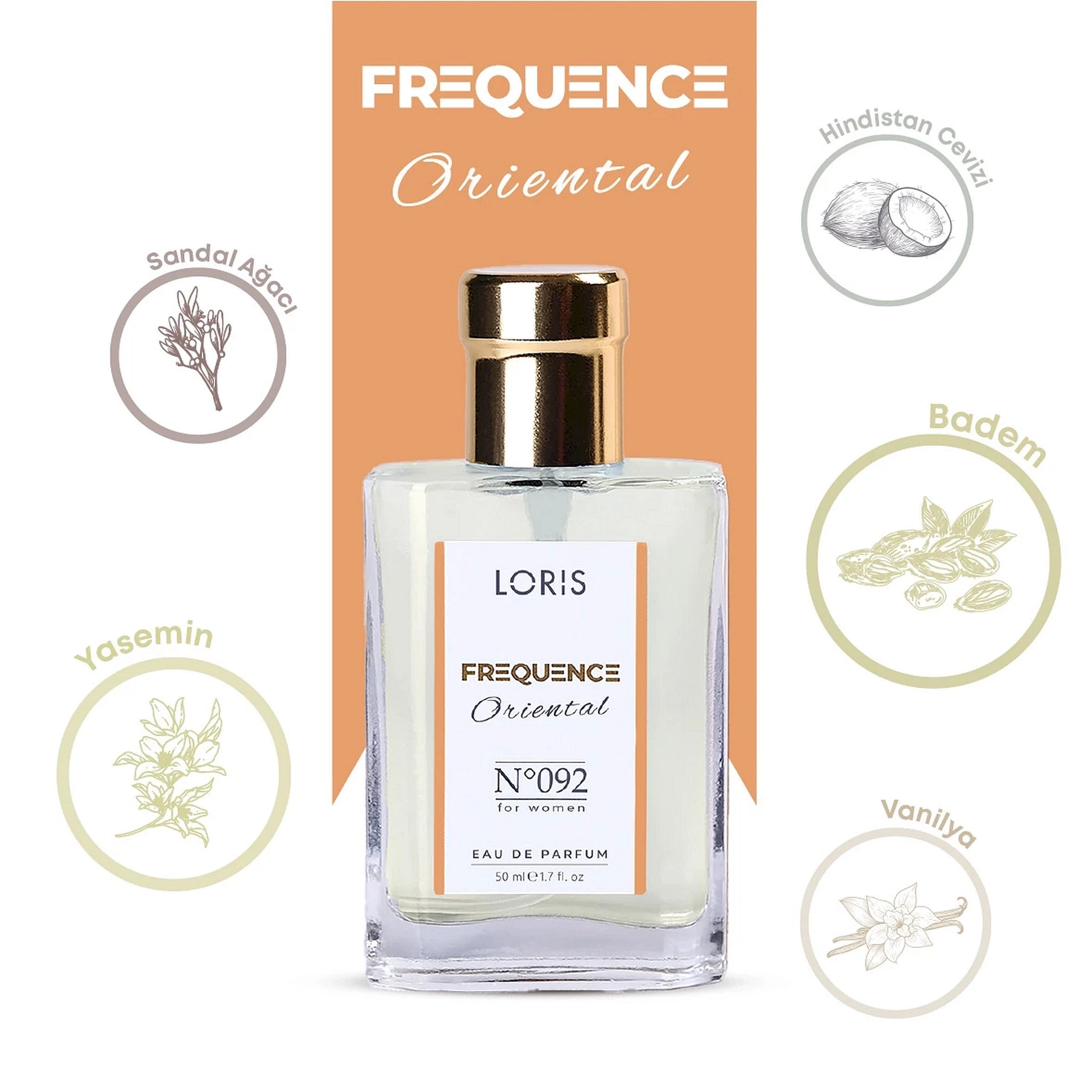 LORIS FREQUENCE Eau de Parfum for Women - 92 - Lorismaroc