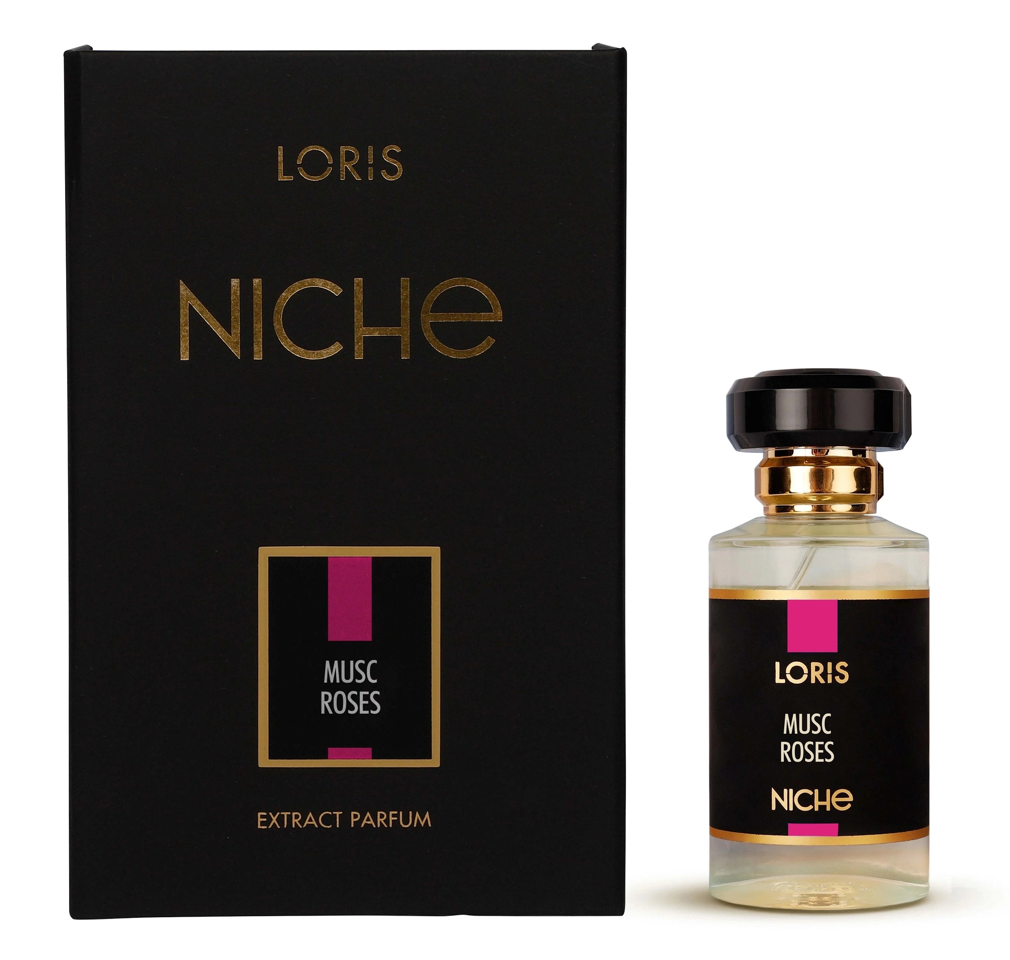 LORIS NICHE Extract Parfum - Musc Roses - Lorismaroc