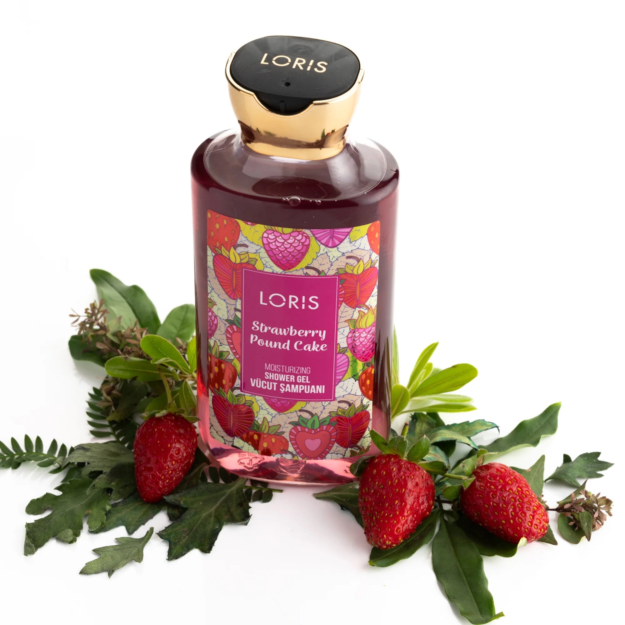 LORIS Shower Gel - Strawberry Pound Cake - Lorismaroc
