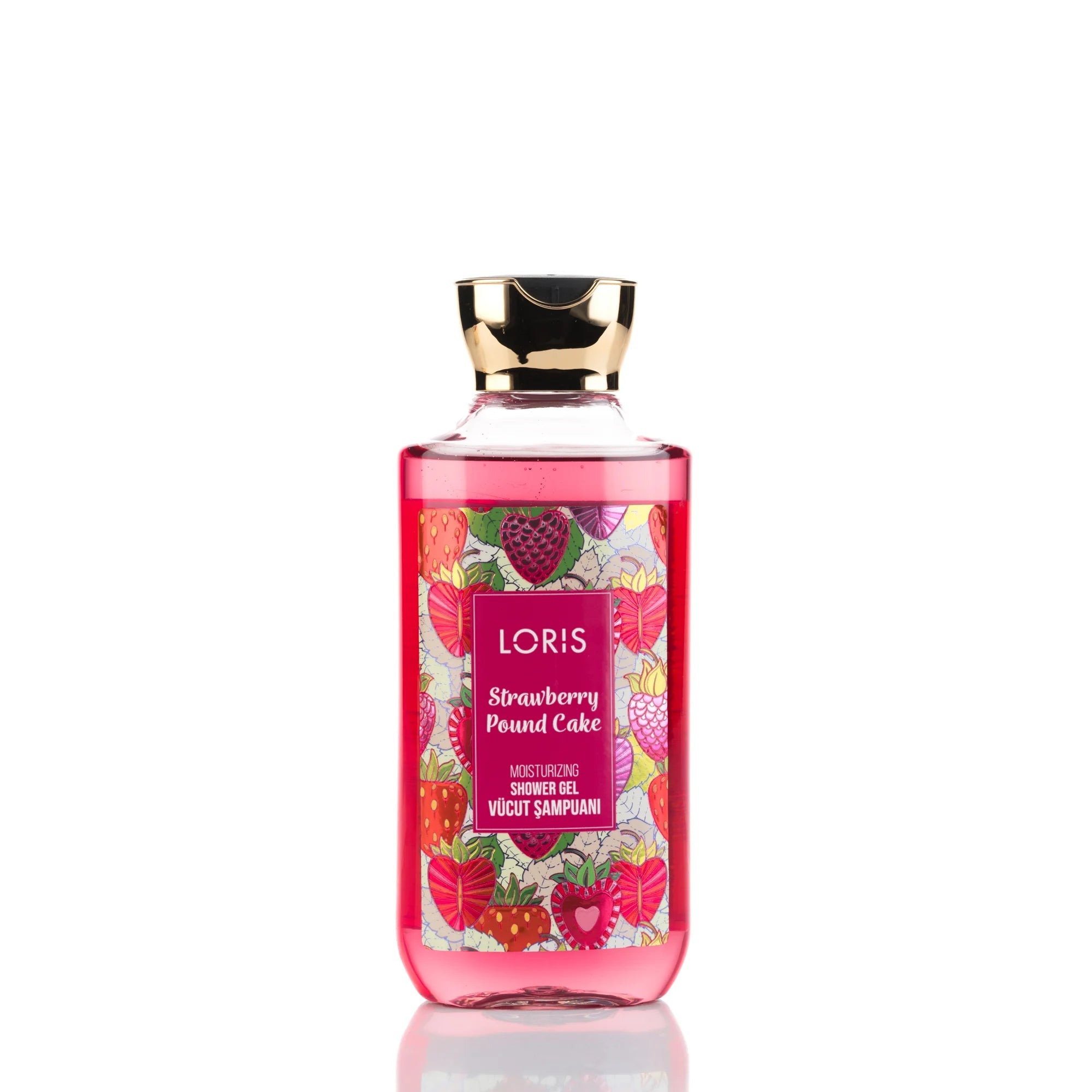 LORIS Shower Gel - Strawberry Pound Cake - Lorismaroc