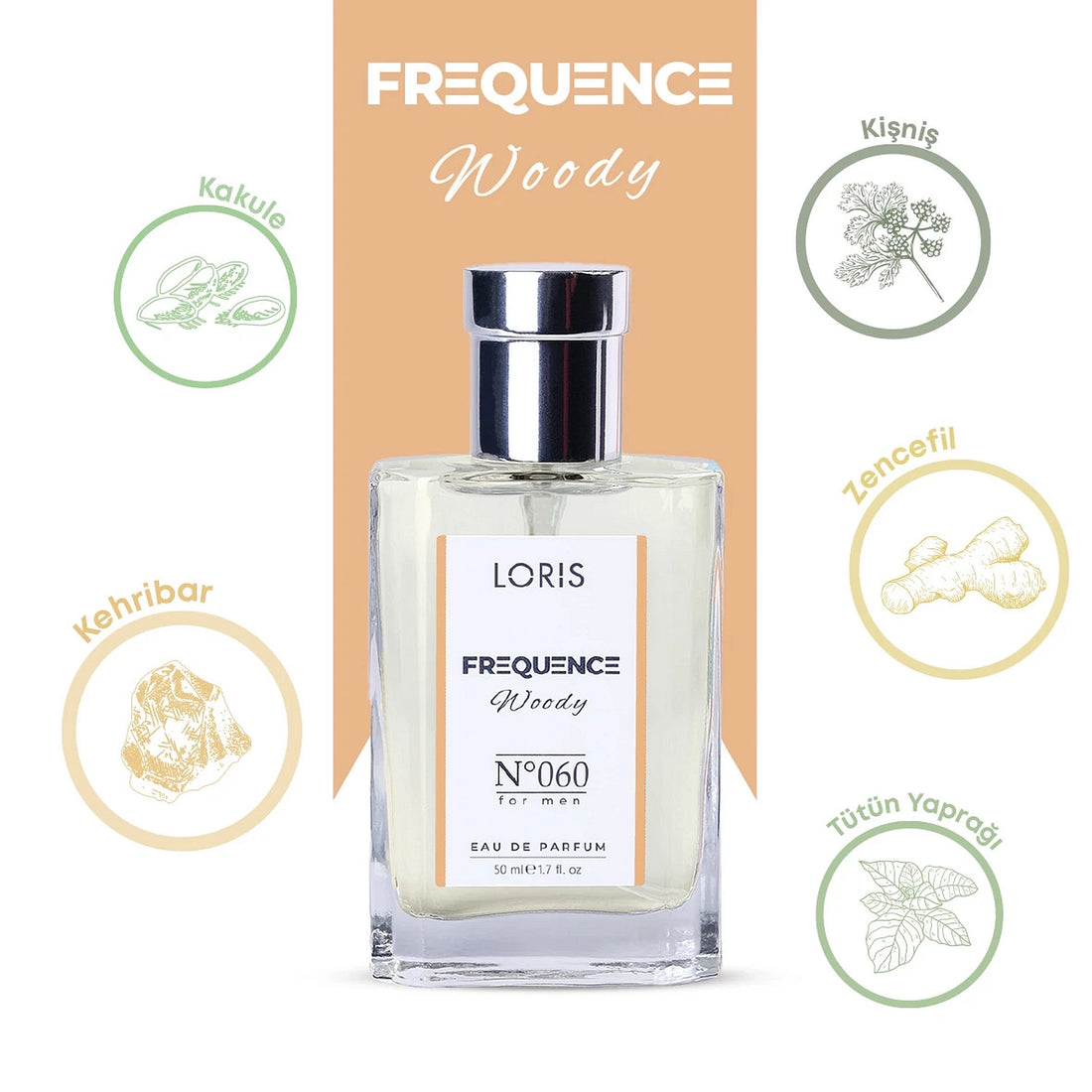 LORIS FREQUENCE Eau de Parfum for Men - 60