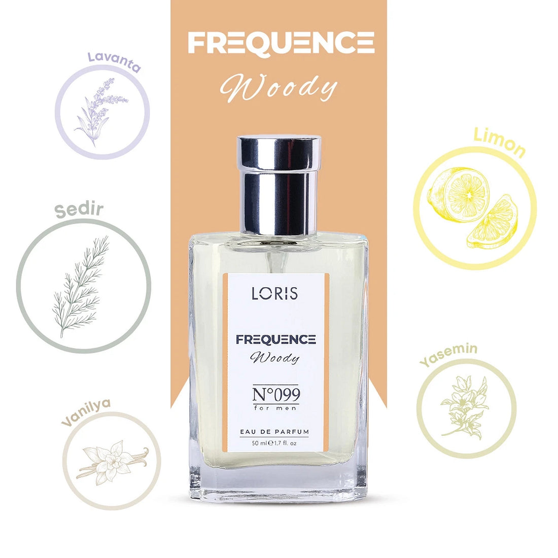 LORIS FREQUENCE Eau de Parfum for Men - 99
