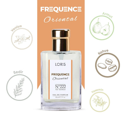 LORIS FREQUENCE Eau de Parfum for Women - 222 - Lorismaroc