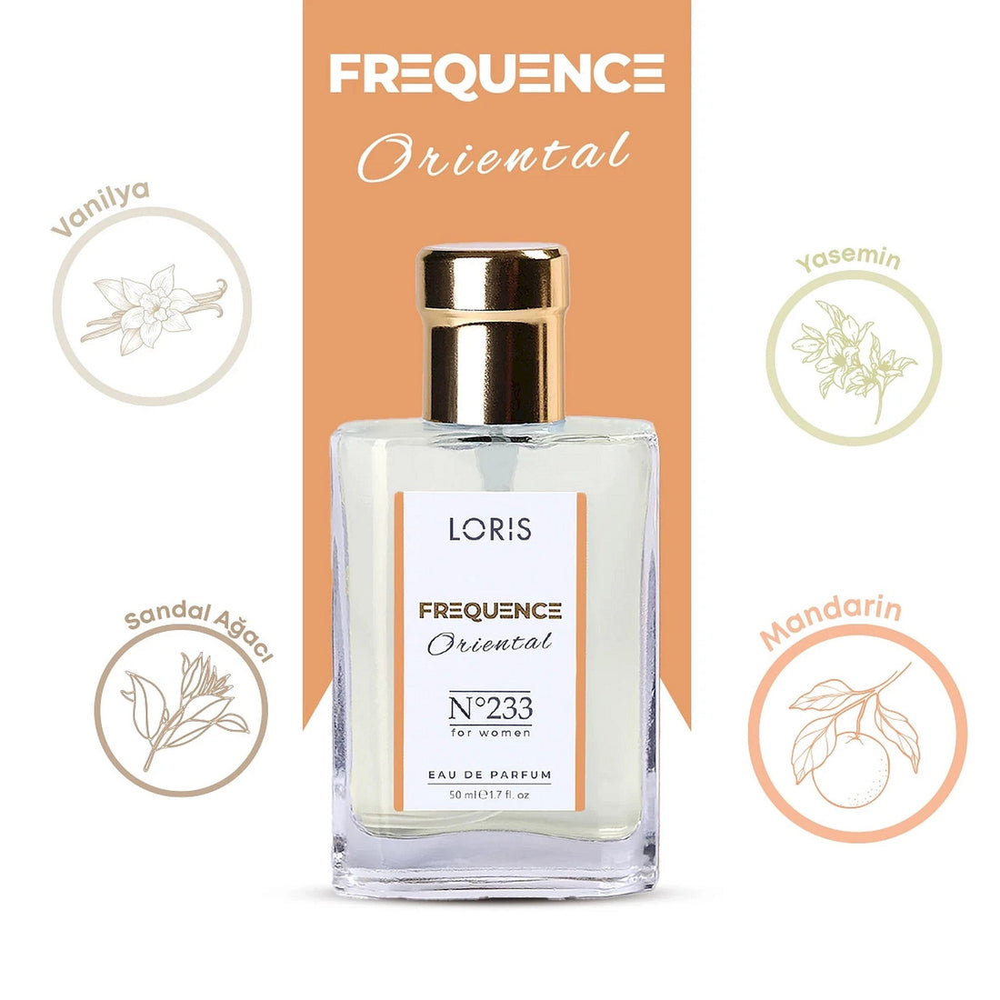 LORIS FREQUENCE Eau de Parfum for Women - 233 - Lorismaroc