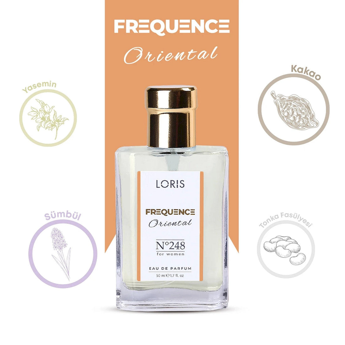 LORIS FREQUENCE Eau de Parfum for Women - 248 - Lorismaroc