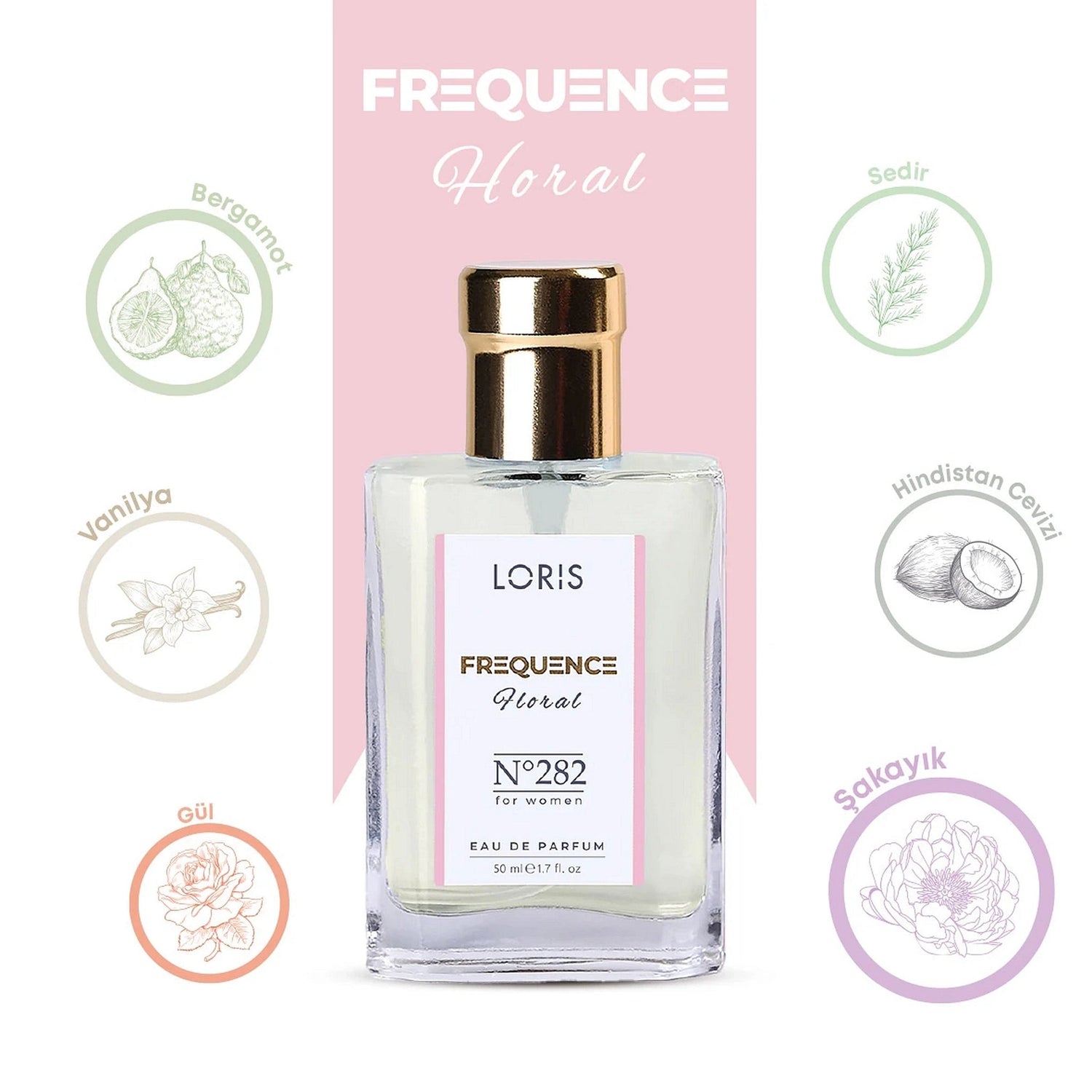 LORIS FREQUENCE Eau de Parfum for Women - 282 - Lorismaroc