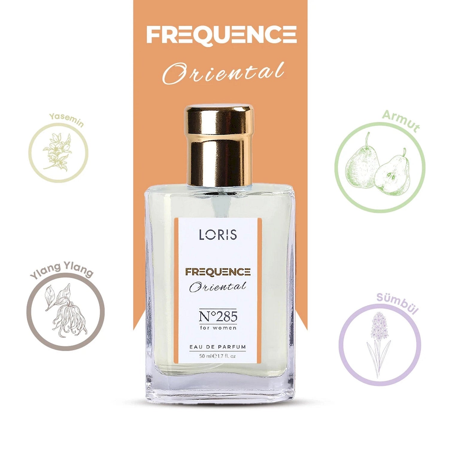 LORIS FREQUENCE Eau de Parfum for Women - 285 - Lorismaroc