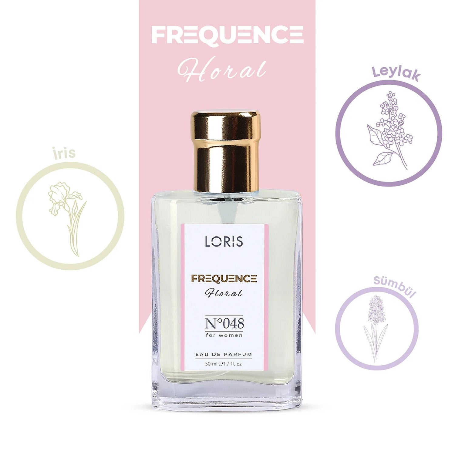 LORIS FREQUENCE Eau de Parfum for Women - 48 - Lorismaroc