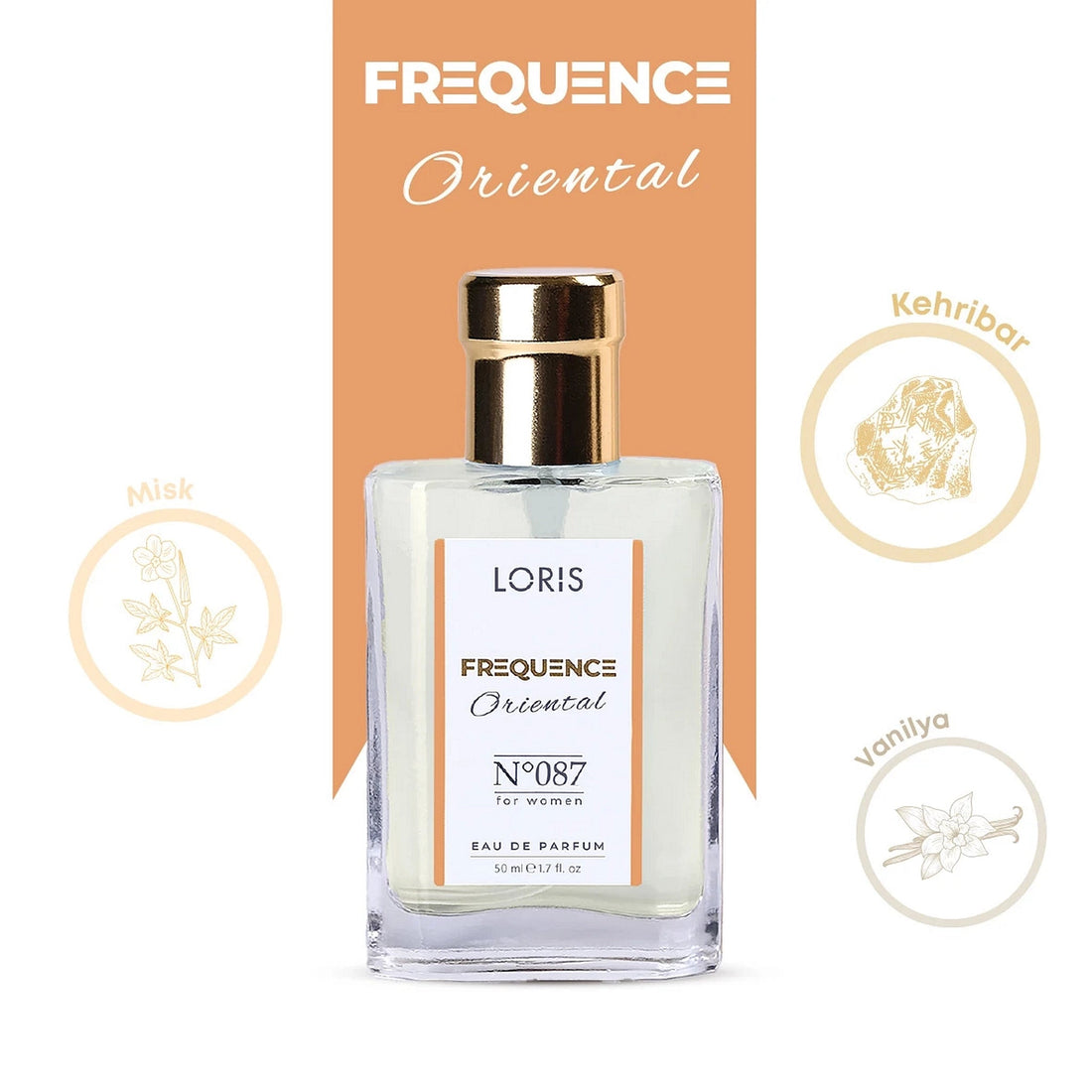 LORIS FREQUENCE Eau de Parfum for Women - 87 - Lorismaroc