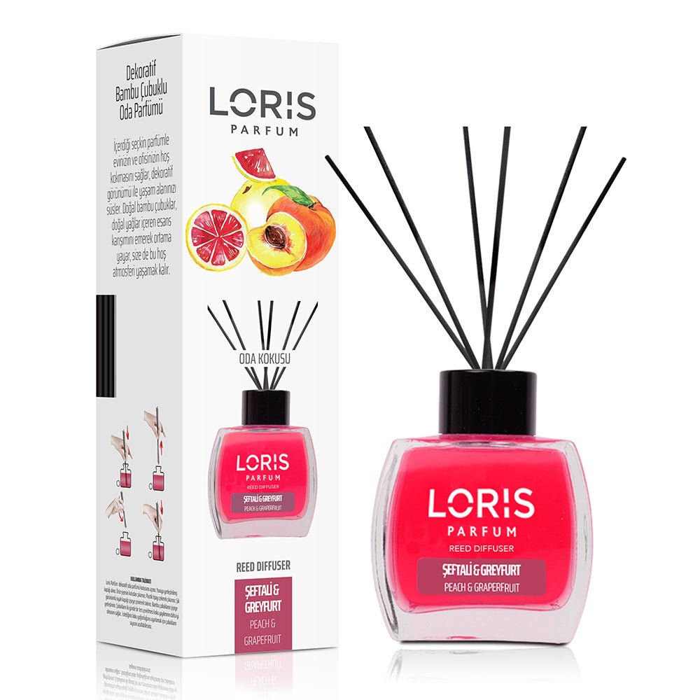 LORIS Reed Diffuser - Peach Grapefruit - Lorismaroc